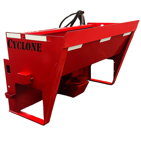 Stout Cyclone 60″ Skid Steer Spreader Attachment | Sand, Salt & Fertilizer