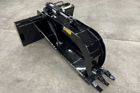 Stinger Skid Steer Stump Bucket Grapple (STG)