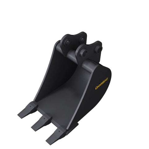 Gentec Digging Bucket | 12"–24" for 1.5–2.2 Ton Excavators