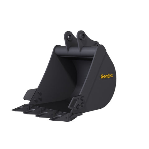Gentec Digging Bucket | 12"–24" for 2.3–3.9 Ton Excavators