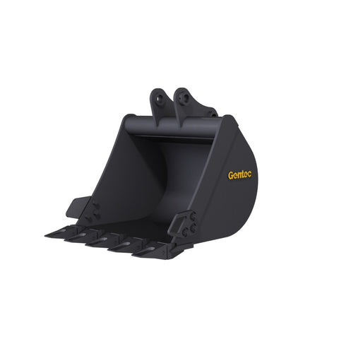 Gentec Digging Bucket | 12"–24" for 2.3–3.9 Ton Excavators