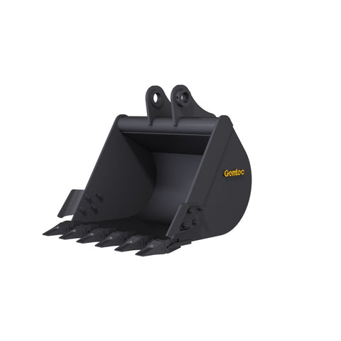 Gentec Digging Bucket | 12"–36" for 4.0–5.9 Ton Excavators