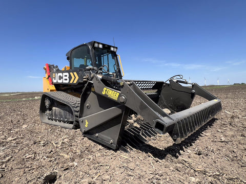 Stinger Skid Steer Rock Bucket & Reel Package (RKRR)