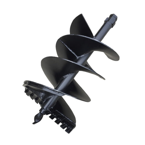Lowe 24" Auger Bit – 3 Ft | 2" Hex Drive Heavy-Duty Skid Steer Auger
