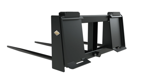 Top Dog Triple Bale Spear – Heavy-Duty Skid Steer & Tractor Bale Spear