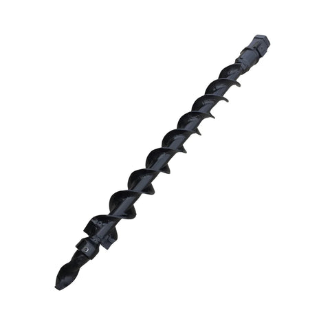 Lowe 4" Auger Bit – 3 Ft | 2" Hex Drive Skid Steer Auger