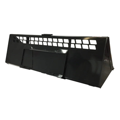 Stout Skid Steer Single Edge Snow Bucket | Skid Steer Quick Attach