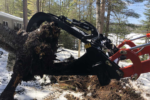 Stinger Skid Steer Stump Bucket Grapple (STG)