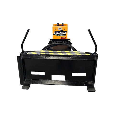Montana 400E Skid Steer Post Driver