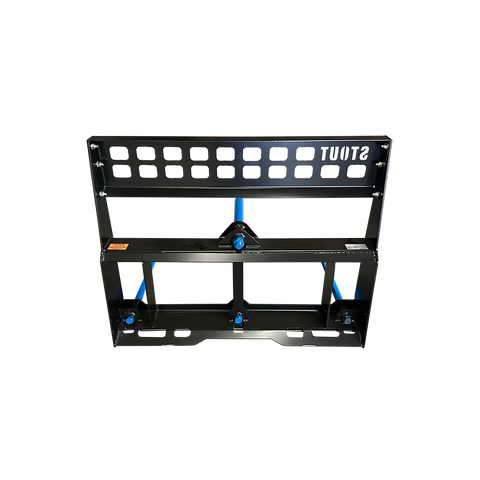 Stout Pro Skid Steer 4-Tine Round Bale Spear | Skid Steer Quick Attach