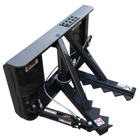 Stout Skid Steer Tree & Post Puller | Universal Quick Attach