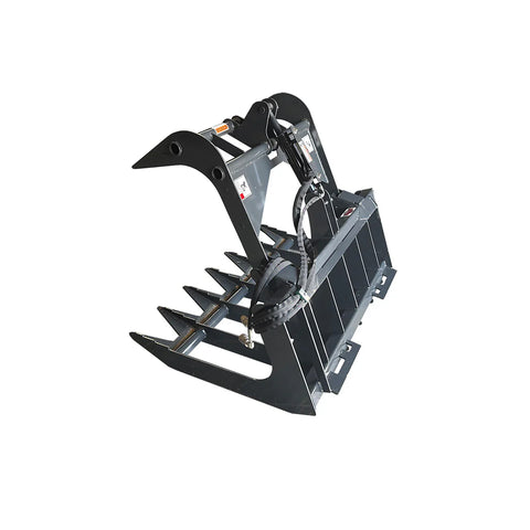 Stout Skid Steer Light Duty Brush & Root Grapple LT-54-8 | Skid Steer Quick Attach