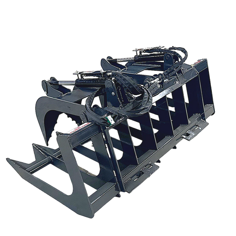 Stout Skid Steer Brush & Root Grapple 66-9 | Skid Steer Quick Attach