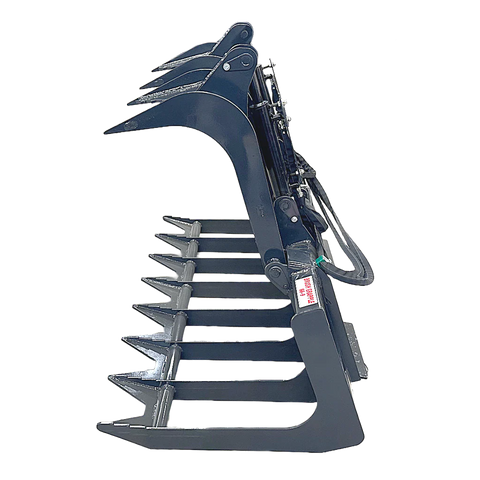 Stout Skid Steer Brush & Root Grapple 66-9 | Skid Steer Quick Attach