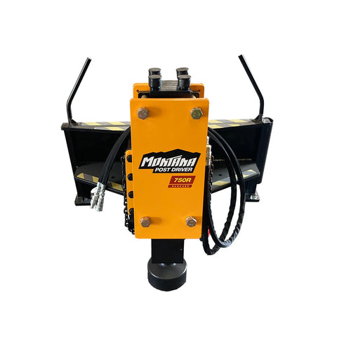 Montana 750R Skid Steer Post Driver