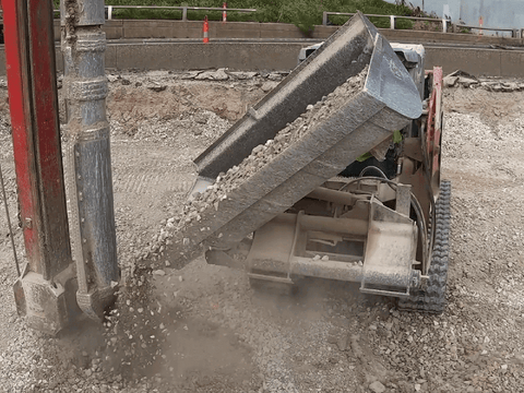 MAXX Side Dump Buckets for Skid Steers | Left or Right Dump Heavy-Duty Bucket