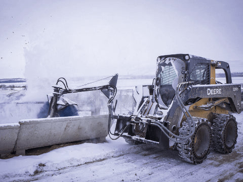 MAXX Feed Bunk Sweeper for Skid Steers & Small Wheel Loaders