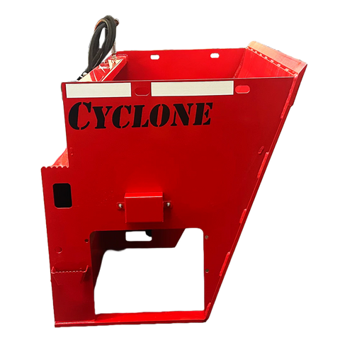 Stout Cyclone 60″ Skid Steer Spreader Attachment | Sand, Salt & Fertilizer