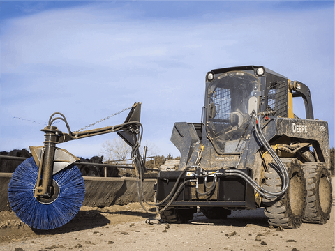 MAXX Feed Bunk Sweeper for Skid Steers & Small Wheel Loaders