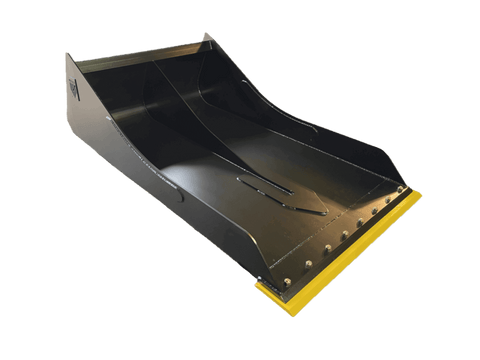 MAXX Conveyor Cleaning Buckets for Skid Steers | Long-Floor Quarry & Mining Cleanup Buckets