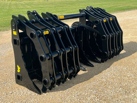Stinger Wheel Loader Clam Grapple Severe Duty (CG-SXD)