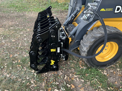 Stinger Skid Steer Tractor Clam Grapple (CG)