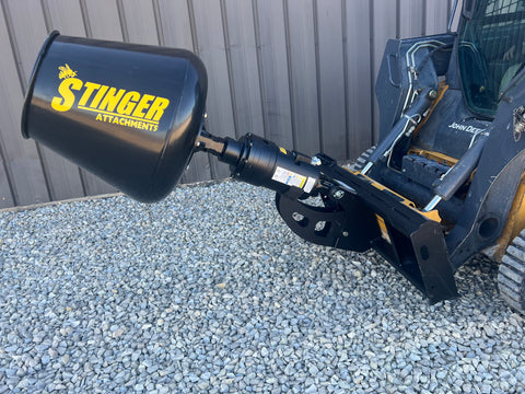 Stinger Cement Mixer Attachment (CM) – Skid Steer & Stinger Auger Compatible