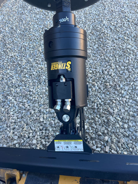 Stinger Cement Mixer Attachment (CM) – Skid Steer & Stinger Auger Compatible
