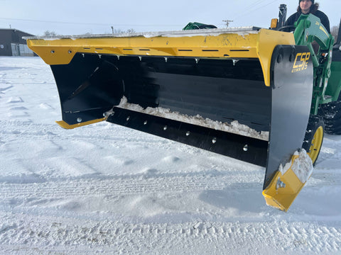Stinger Compact Snow Pusher (CSP) – Tractor & Skid Steer Snow Pusher