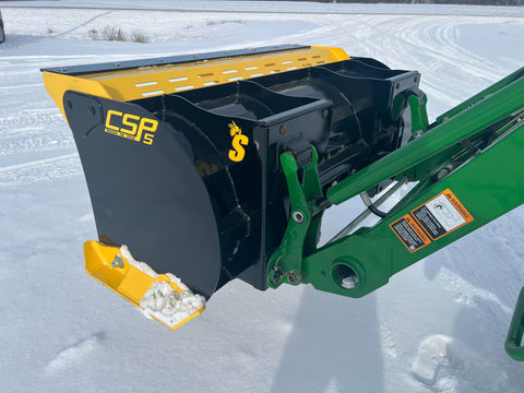 Stinger Compact Snow Pusher (CSP) – Tractor & Skid Steer Snow Pusher