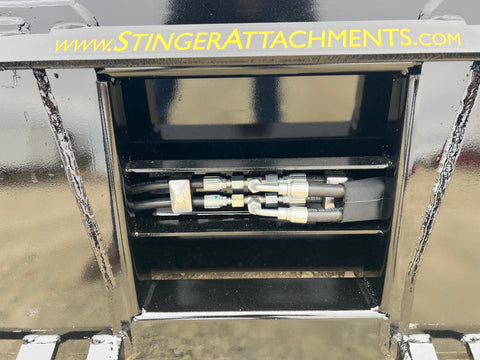 Stinger Skid Steer Hydraulic Dump Bucket (HDB)