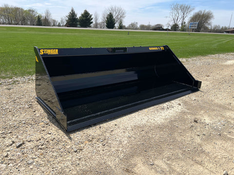 Stinger Skid Steer Material Bucket – Series 1 (MB1)