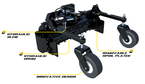 Stinger Mini Soil Conditioner (MSC) – Compact Utility Loader Soil Conditioner