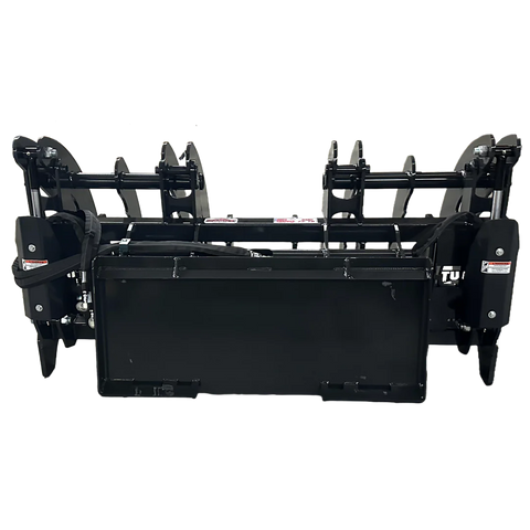 Stout Skid Steer XHD Root Rake Clam Grapple | Dual Independent Grapples
