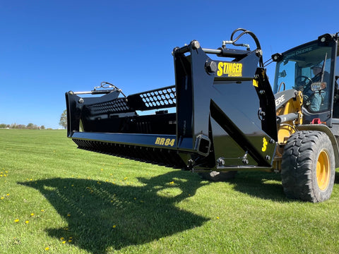 Stinger Tractor Rock Bucket & Reel Package
