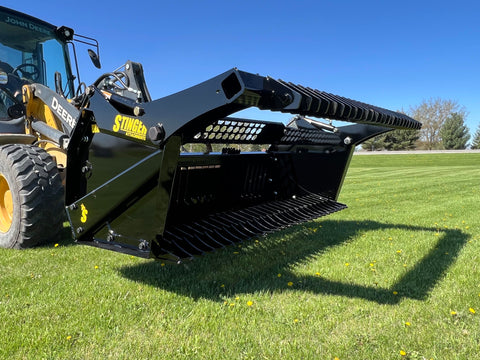 Stinger Tractor Rock Bucket & Reel Package