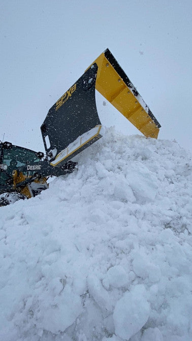 Stinger Tractor Snow Pusher Extreme | Rotating/Oscillating (SPXR)