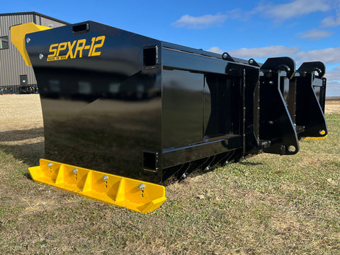 Stinger Snow Pusher Extreme 42″ | Rotating/Oscillating (SPXR-42) – Wheel Loader & Telehandler Snow Pusher