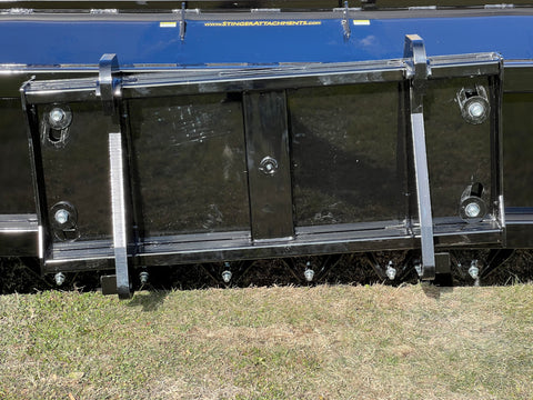 Stinger Snow Pusher Extreme 42″ | Rotating/Oscillating (SPXR-42) – Wheel Loader & Telehandler Snow Pusher