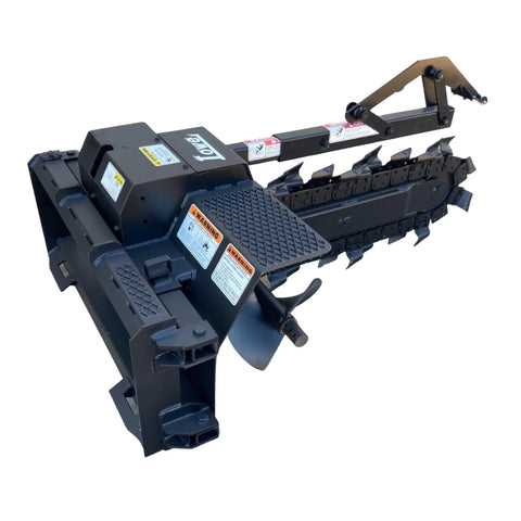 Lowe XR-21 Skid Steer Trencher 48" x 6" with Cleaner & Hose Kit