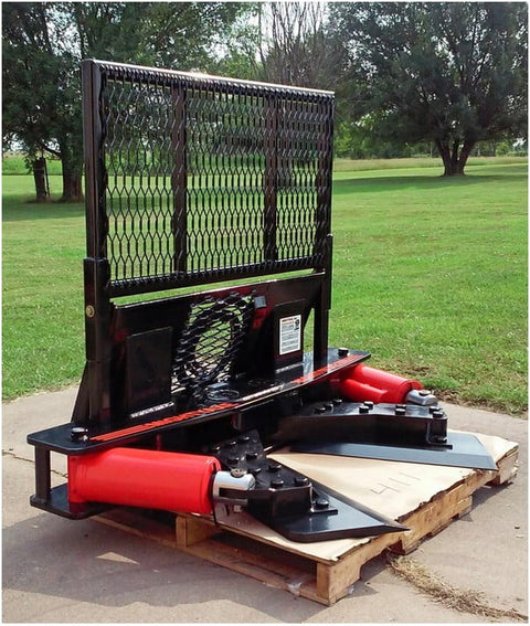Young’s Welding MightyAxe Tree Shear – Heavy-Duty Skid Steer & Tractor Tree Cutter