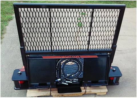 Young’s Welding MightyAxe Tree Shear – Heavy-Duty Skid Steer & Tractor Tree Cutter