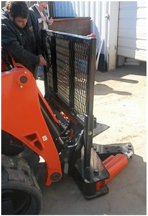 Young’s Welding MightyAxe Tree Shear – Heavy-Duty Skid Steer & Tractor Tree Cutter