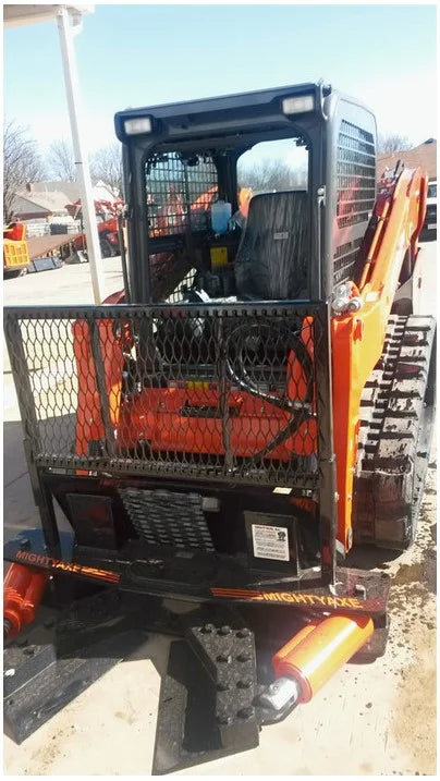 Young’s Welding MightyAxe Tree Shear – Heavy-Duty Skid Steer & Tractor Tree Cutter