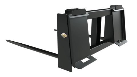 Top Dog Double Bale Spear – Heavy-Duty Skid Steer & Tractor Bale Spear