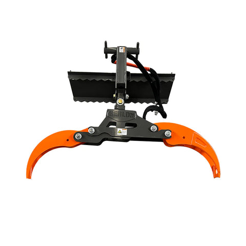 Berlon Forestry Claw for Skid Steer | Heavy-Duty Brush & Limb Grapple
