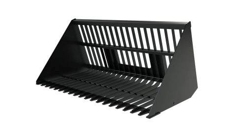 Top Dog XL Firewood Bucket – Heavy-Duty Skid Steer Firewood Bucket