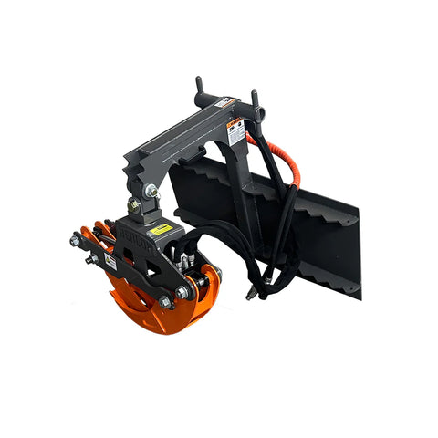 Berlon Forestry Claw for Skid Steer | Heavy-Duty Brush & Limb Grapple