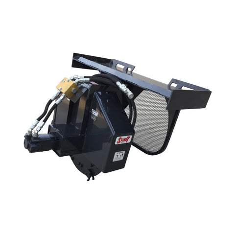 Stout Skid Steer Stump Grinder High Flow | Universal Quick Attach
