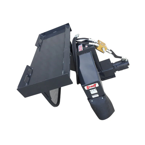 Stout Skid Steer Stump Grinder High Flow | Universal Quick Attach